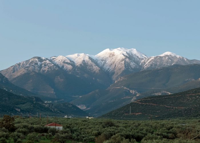 Morning,Light,Caressing,Mount,Parnonas